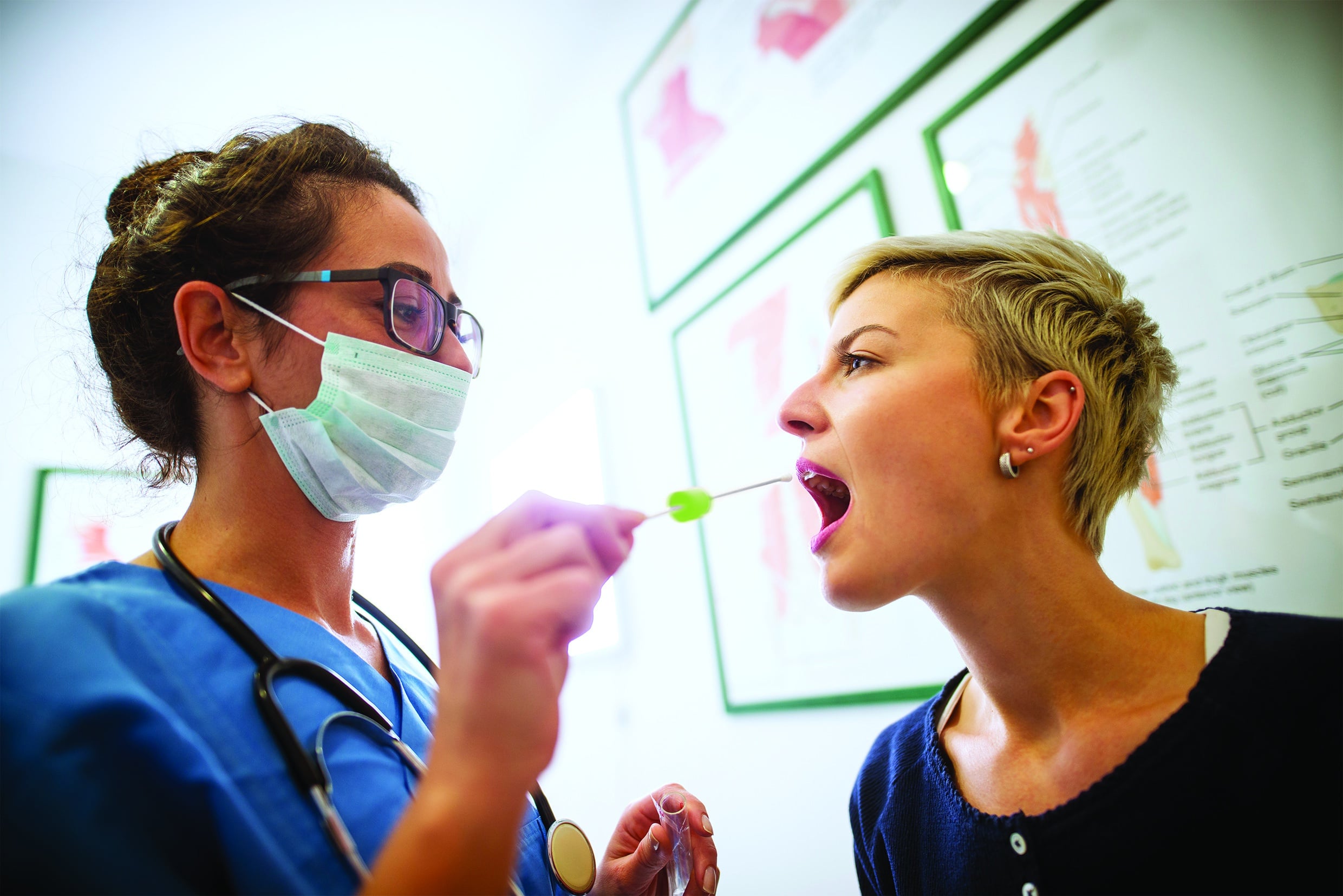 test esame medicina tampone salivare